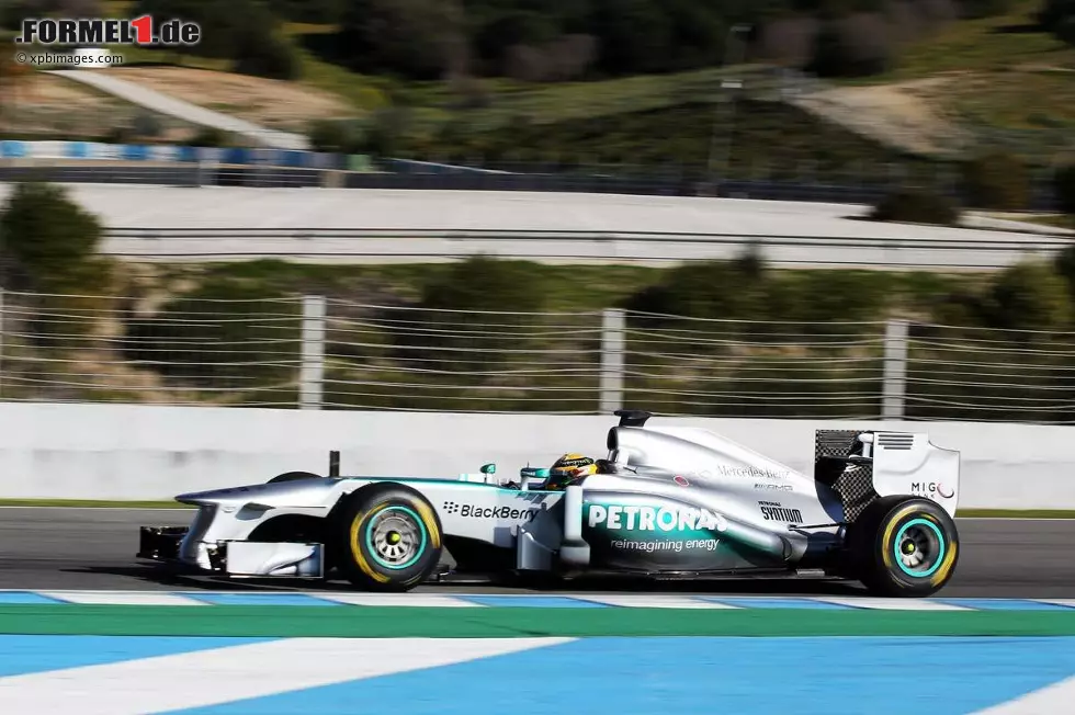 Foto zur News: Lewis Hamilton (Mercedes)