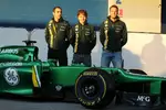 Gallerie: Cyril Abiteboul, Charles Pic (Caterham) und Giedo van der Garde (Caterham)