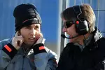 Foto zur News: Sergio Perez (McLaren) und Adrian Fernandez