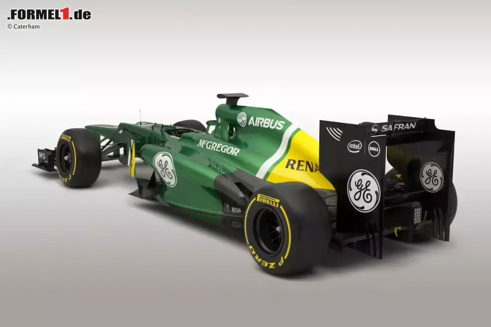 Foto zur News: Präsentation des Caterham-Renault CT03