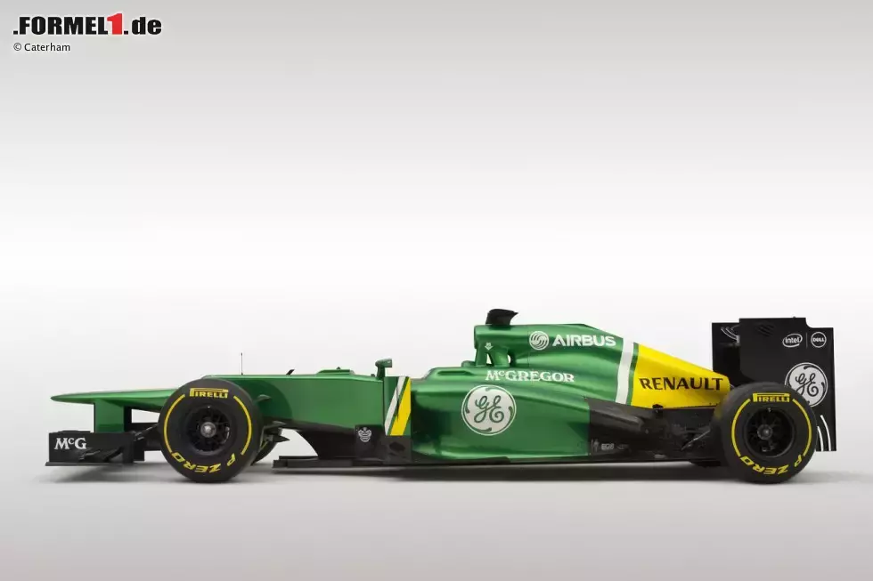 Foto zur News: Präsentation des Caterham-Renault CT03