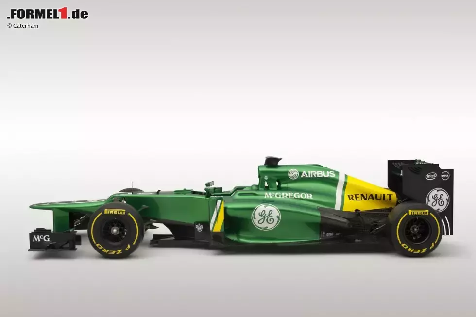 Foto zur News: Präsentation des Caterham-Renault CT03