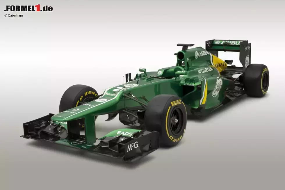 Foto zur News: Präsentation des Caterham-Renault CT03