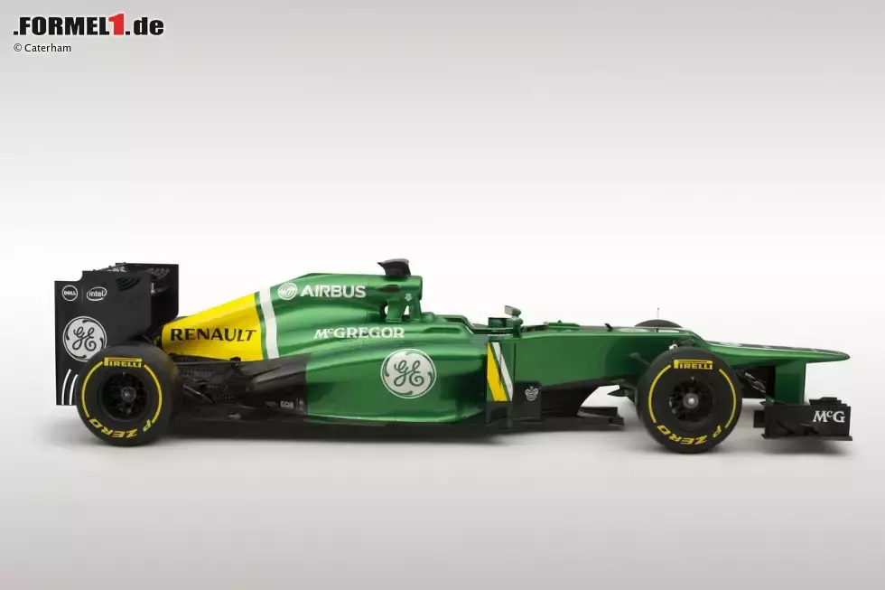 Foto zur News: Präsentation des Caterham-Renault CT03