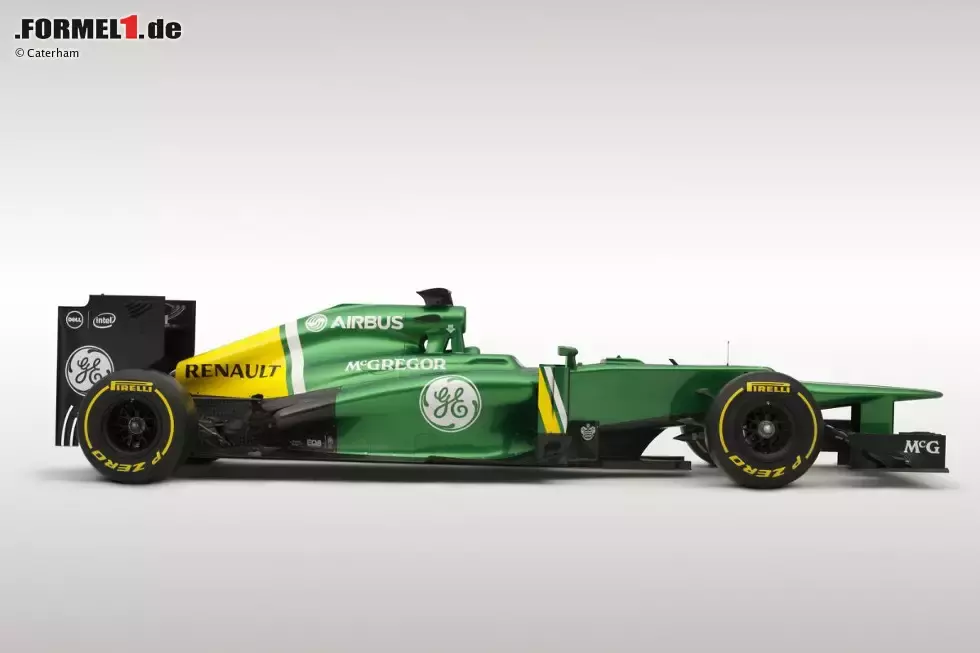 Foto zur News: Präsentation des Caterham-Renault CT03