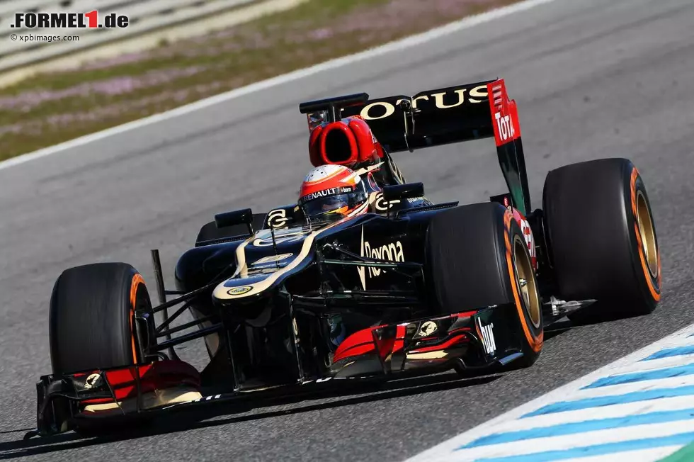 Foto zur News: Romain Grosjean (Lotus)