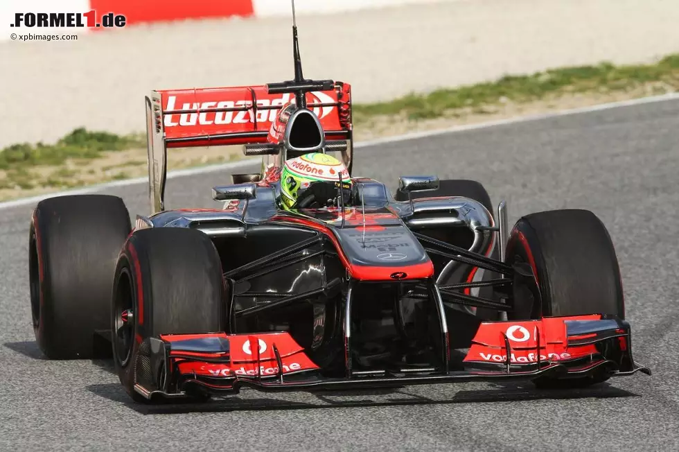 Foto zur News: Sergio Perez (McLaren)