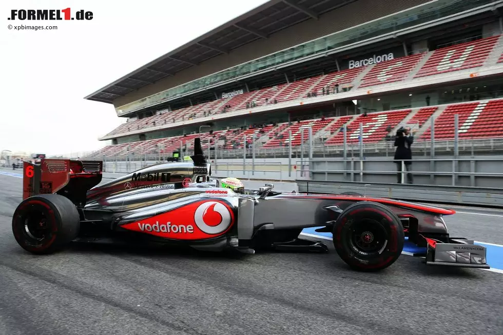 Foto zur News: Sergio Perez (McLaren)