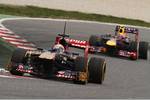Gallerie: Jean-Eric Vergne (Toro Rosso) und Mark Webber (Red Bull)