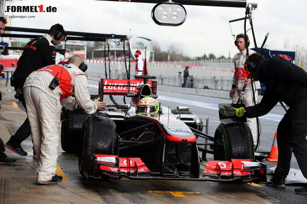 Foto zur News: Sergio Perez (McLaren)