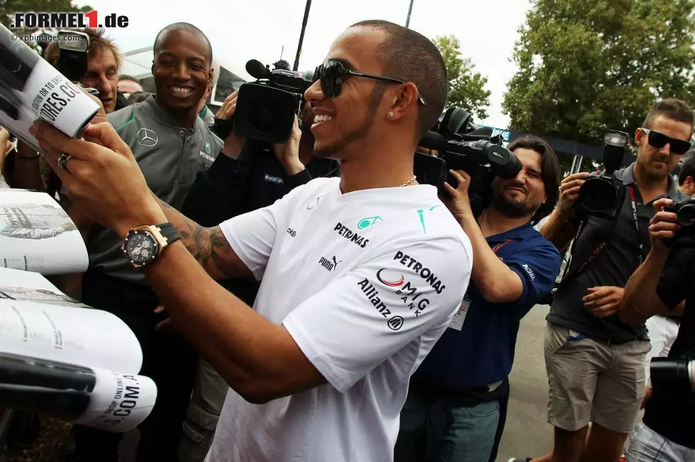 Foto zur News: Lewis Hamilton (Mercedes)