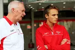 Foto zur News: John Booth und Max Chilton (Marussia)