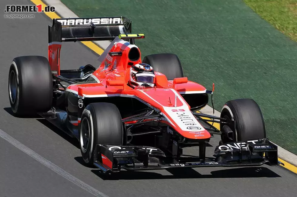 Foto zur News: Max Chilton (Marussia) beginnt seine Formel-1-Saison