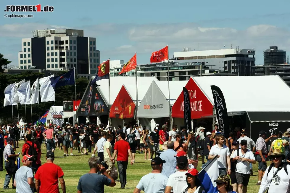 Foto zur News: Atmosphäre im Albert Park in Melbourne/Australien