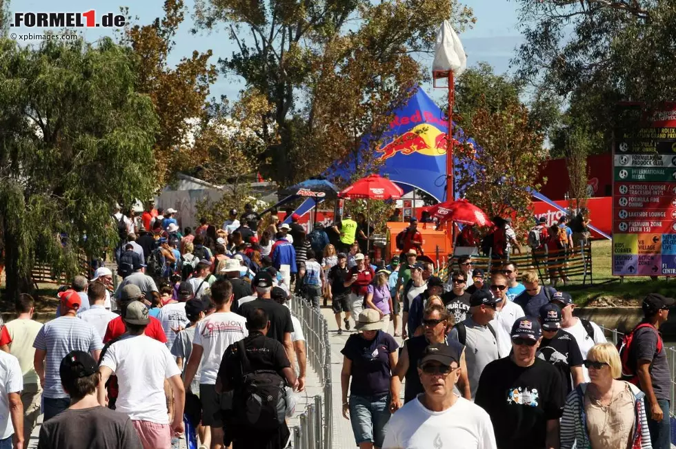 Foto zur News: Atmosphäre im Albert Park in Melbourne/Australien