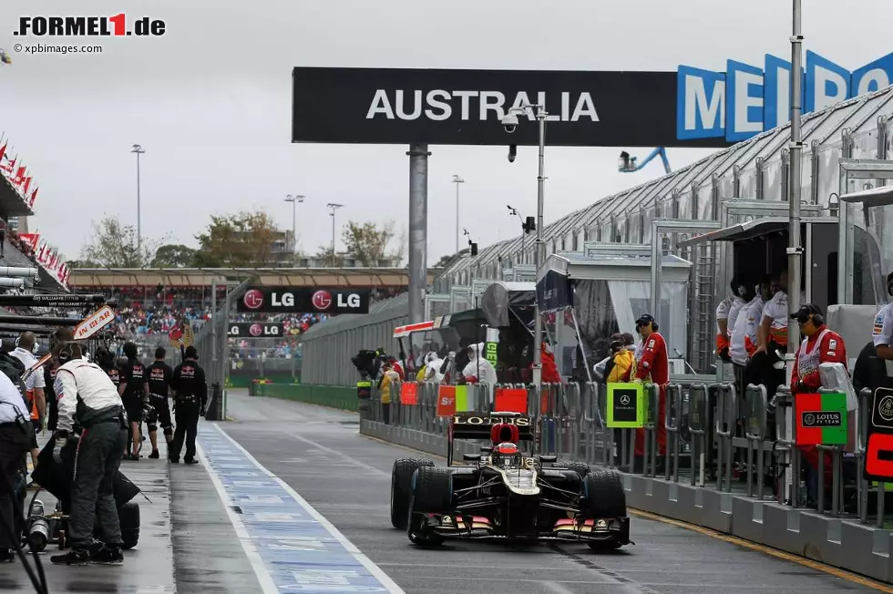 Foto zur News: Romain Grosjean (Lotus)