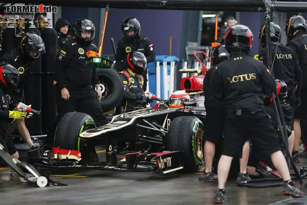 Foto zur News: Romain Grosjean (Lotus)