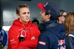 Foto zur News: Max Chilton (Marussia) und Daniel Ricciardo (Toro Rosso)