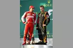 Foto zur News: Fernando Alonso (Ferrari) und Kimi Räikkönen (Lotus)