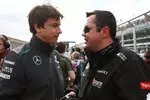 Foto zur News: Toto Wolff und Eric Boullier