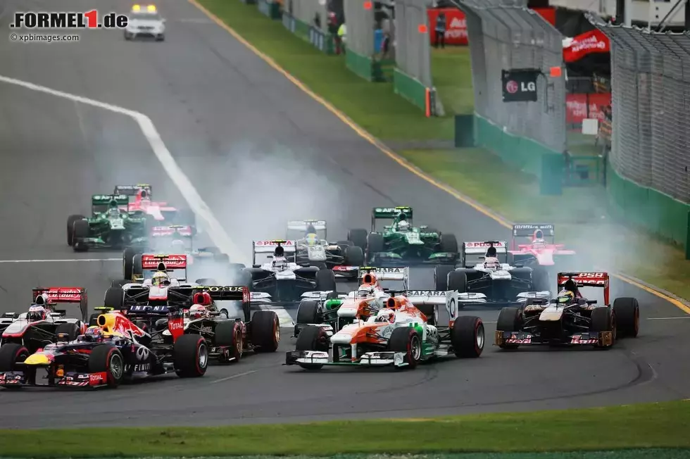 Foto zur News: Paul di Resta (Force India) und Adrian Sutil (Force India)