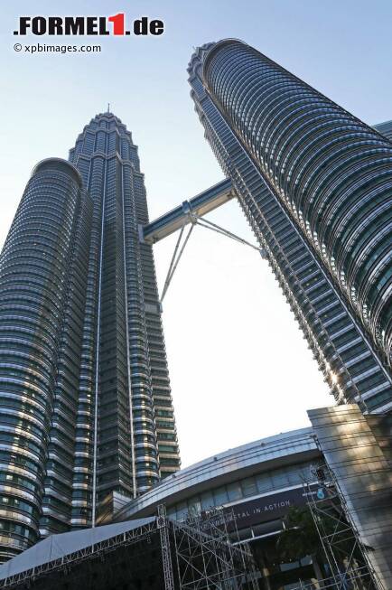 Foto zur News: Petronas-Twin-Towers, mit 452 Metern Höhe eine Zeit lang sogar das höchste Gebäude der Welt