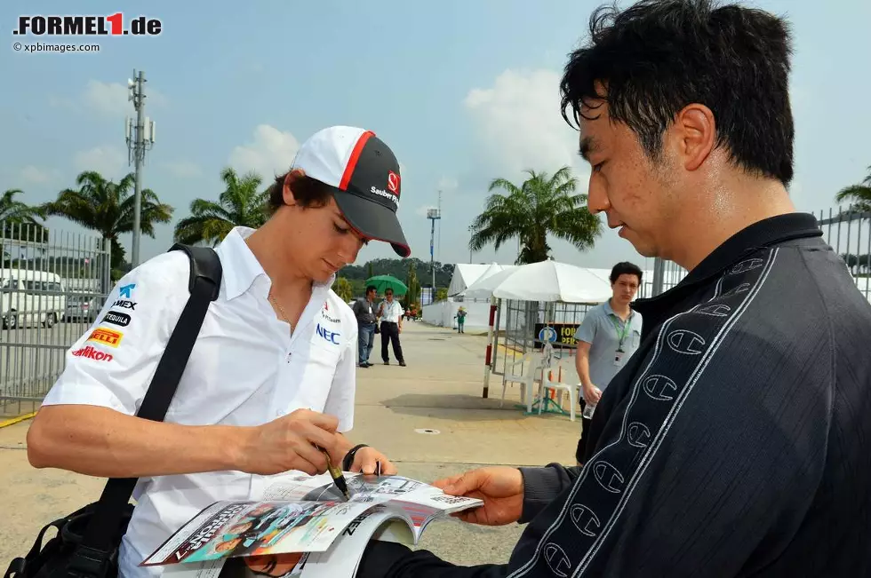 Foto zur News: Esteban Gutierrez (Sauber)