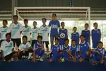 Foto zur News: Esteban Gutierrez (Sauber) und der FC Chelsea referieren vor Kindern in Malaysia