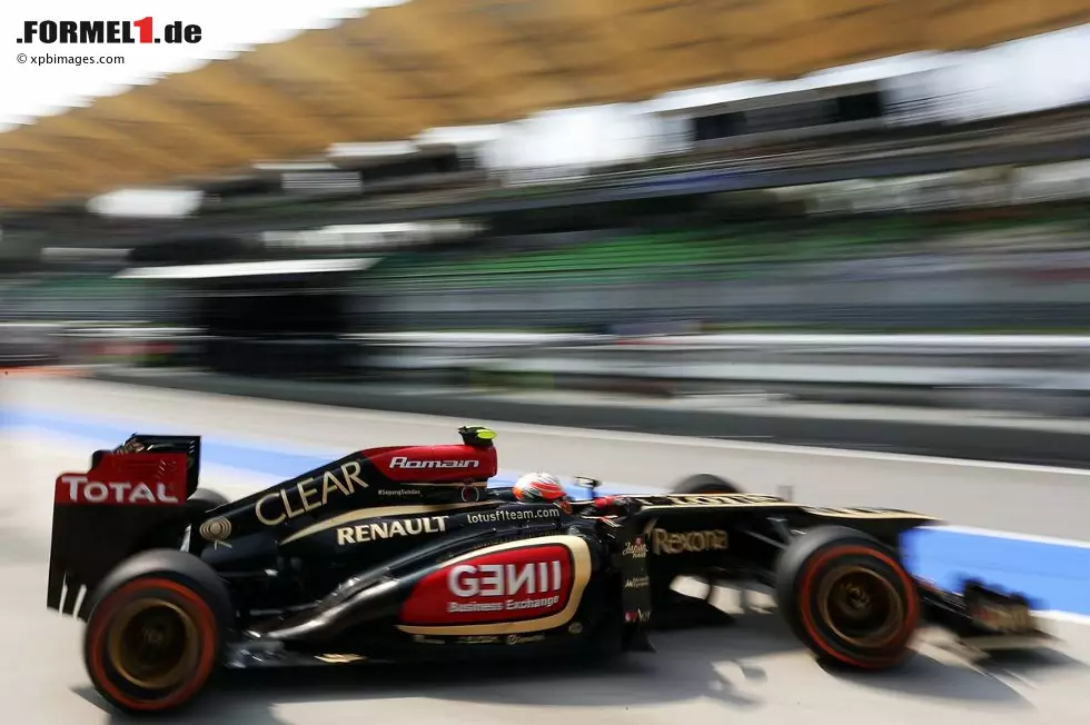 Foto zur News: Romain Grosjean (Lotus)