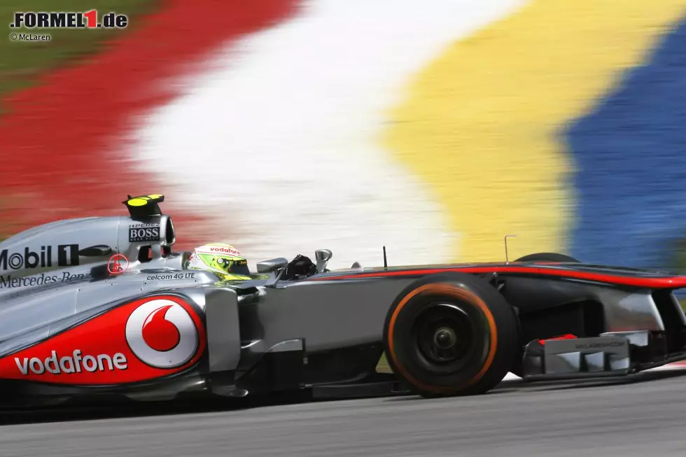 Foto zur News: Sergio Perez (McLaren)