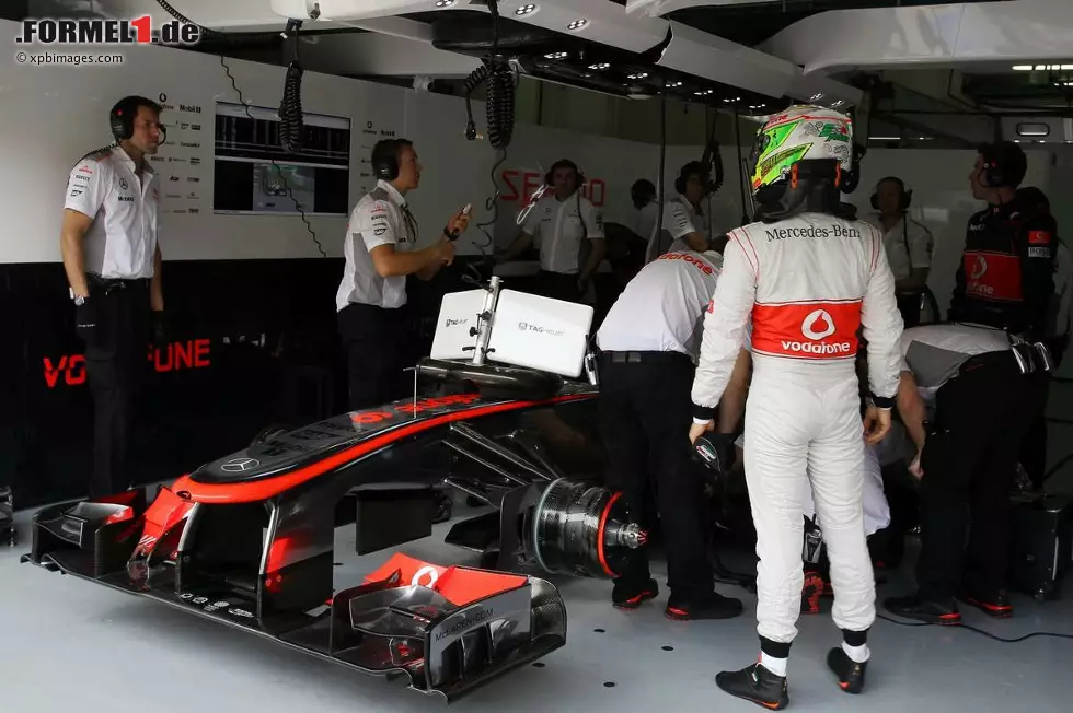 Foto zur News: Sergio Perez (McLaren)