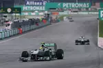 Foto zur News: Lewis Hamilton (Mercedes) und Nico Rosberg (Mercedes)