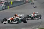 Foto zur News: Paul di Resta (Force India) und Adrian Sutil (Force India)