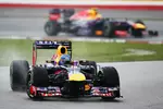 Foto zur News: Sebastian Vettel (Red Bull) und Mark Webber (Red Bull)