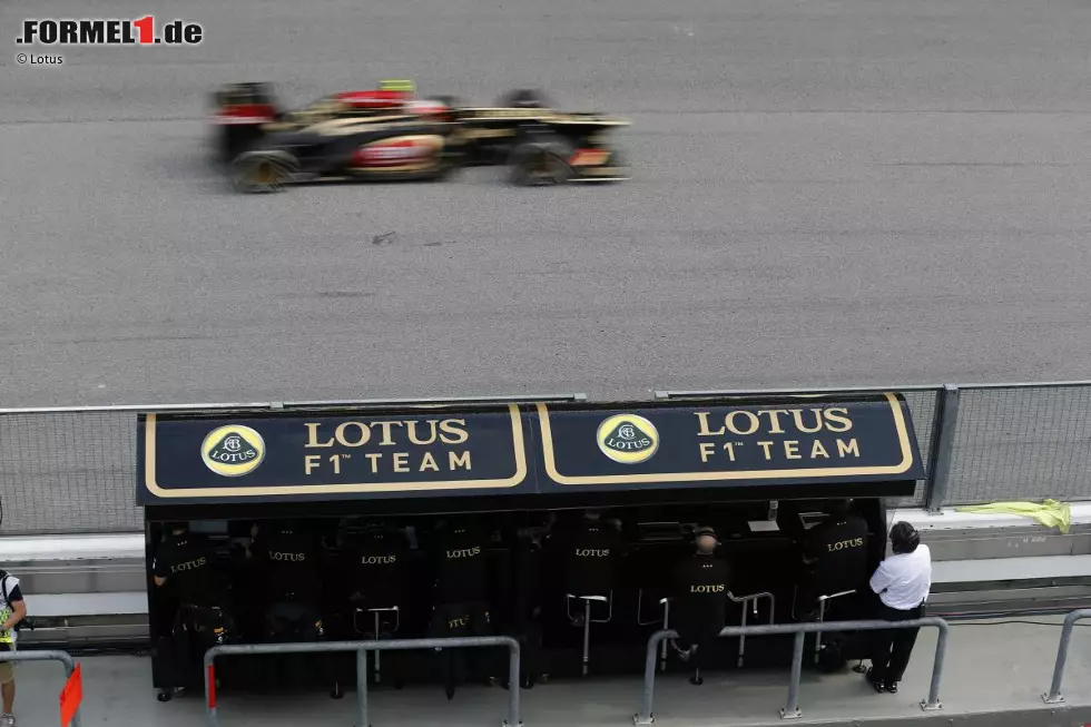 Foto zur News: Romain Grosjean (Lotus)