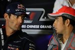 Gallerie: Mark Webber (Red Bull) und Sergio Perez (McLaren)