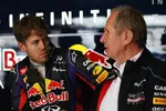 Foto zur News: Sebastian Vettel (Red Bull) und Helmut Marko