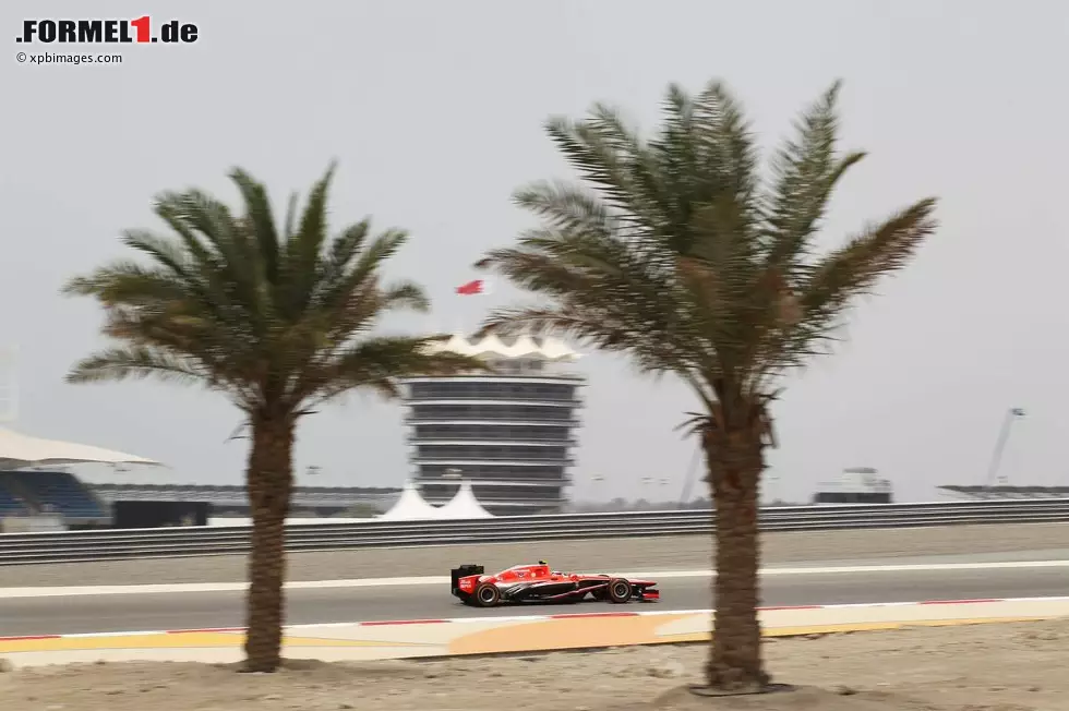 Foto zur News: Max Chilton (Marussia) am Freitag in Bahrain