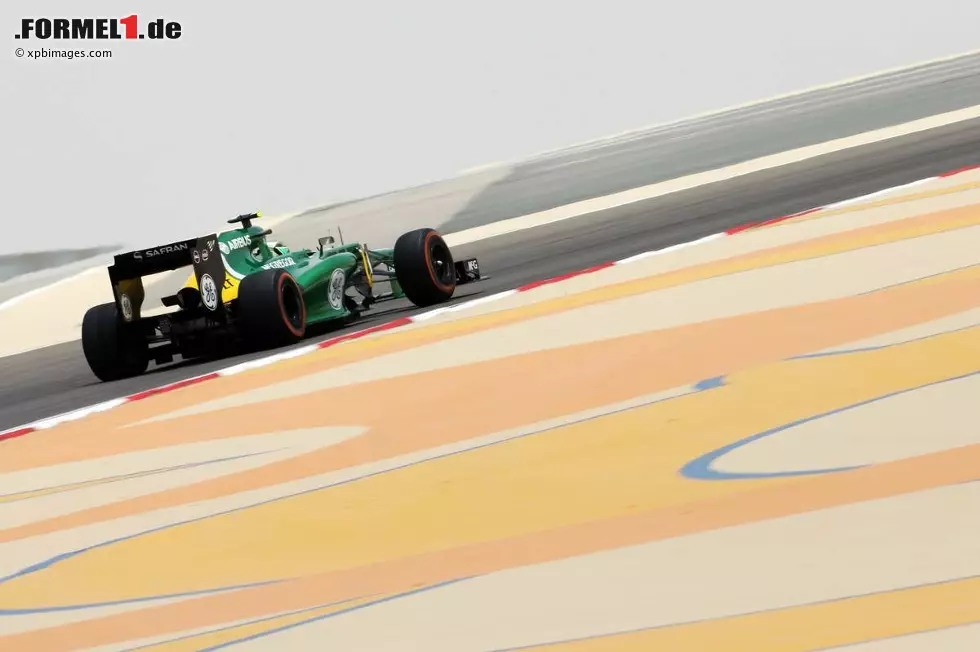 Foto zur News: Heikki Kovalainen (Caterham) durfte nun doch wieder in der Formel 1 ran - wenn auch nur am Freitag