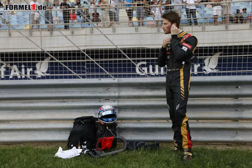 Foto zur News: Romain Grosjean (Lotus)