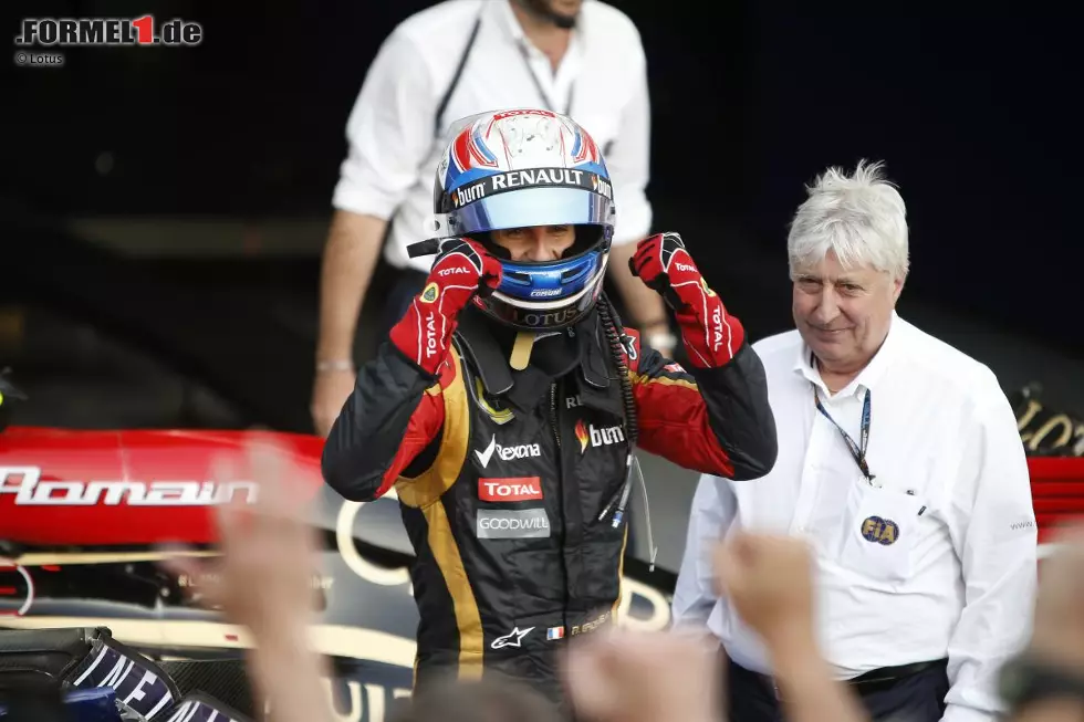 Foto zur News: Romain Grosjean (Lotus)