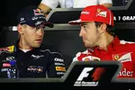 Foto zur News: Sebastian Vettel (Red Bull) und Fernando Alonso (Ferrari)