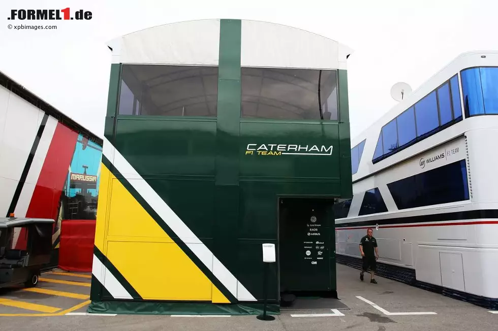 Foto zur News: Das Motorhome von Caterham