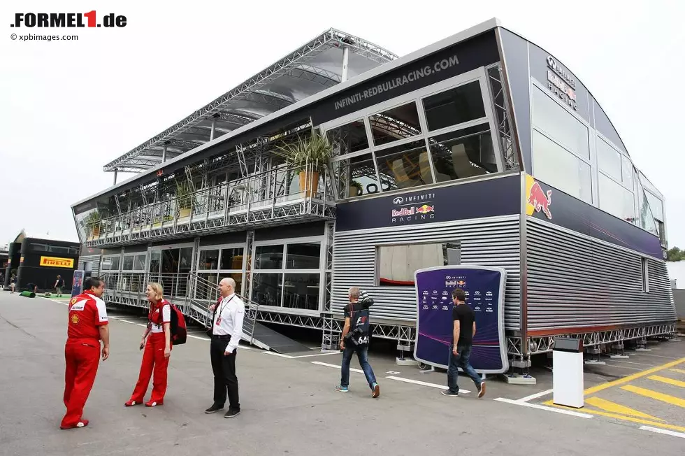 Foto zur News: Die Energy-Station von Red Bull