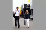 Foto zur News: Toto Wolff und Susie Wolff (Williams)