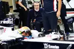 Foto zur News: Frank Williams und Pastor Maldonado (Williams)