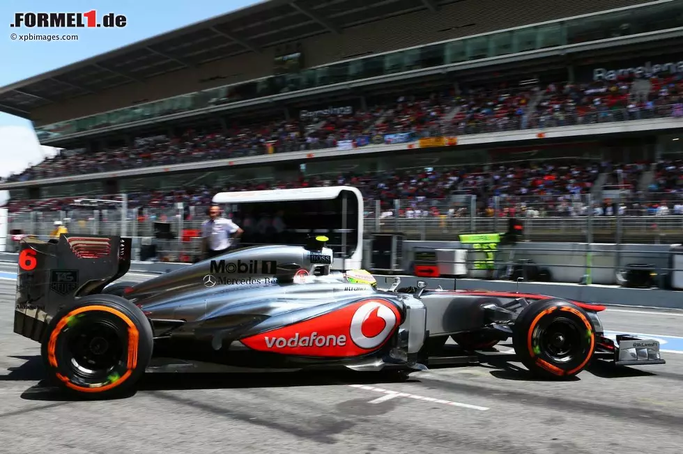 Foto zur News: Sergio Perez (McLaren)