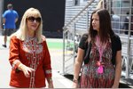 Gallerie: Simone und Samantha Button, Mutter und Schwester von Jenson Button (McLaren)