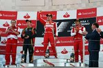 Gallerie: Stefano Domenicali, Fernando Alonso (Ferrari), Felipe Massa (Ferrari) und Kimi Räikkönen (Lotus)