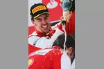 Foto zur News: Fernando Alonso (Ferrari) und Stefano Domenicali